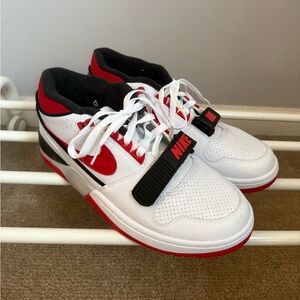 Never Worn - Men's Nike x Billie Eilish Alpha Force White and Red Size 9